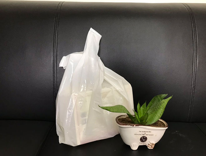 Water Soluble T-shirt Bag