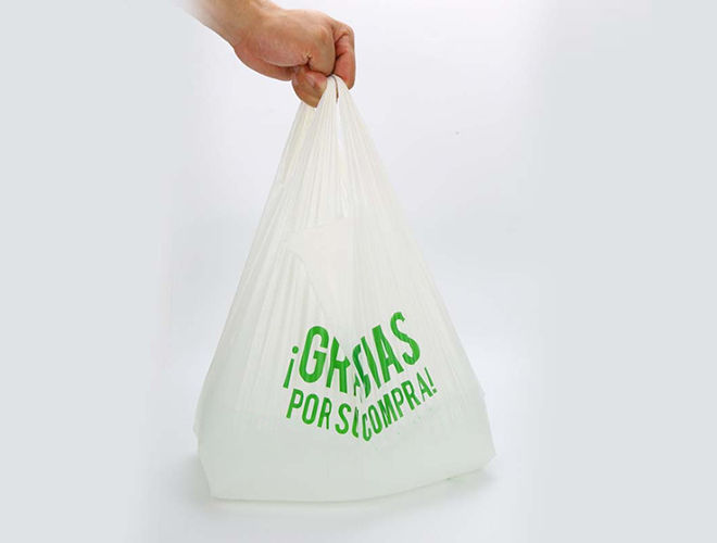 PLA Biodegradable T-shirt Bag