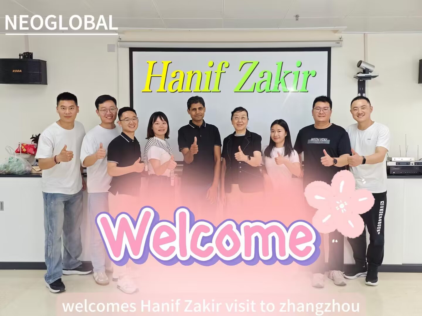 Henan Neoglobal I&E Corp Welcomes Hanif Zaker's Visit to Zhengzhou
