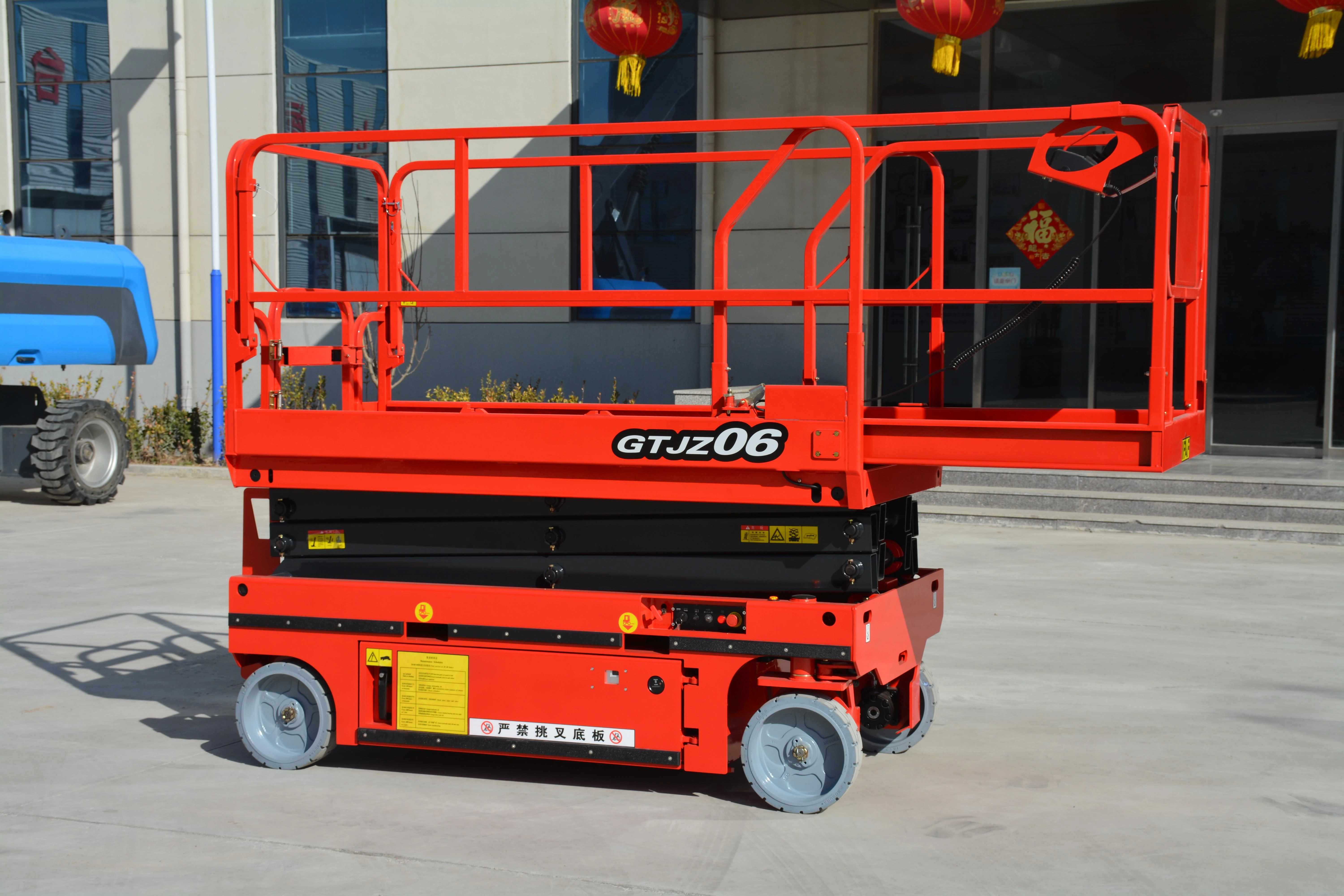 7.8M Work Mini Scissor Lift(Longer Length & Width, High Load