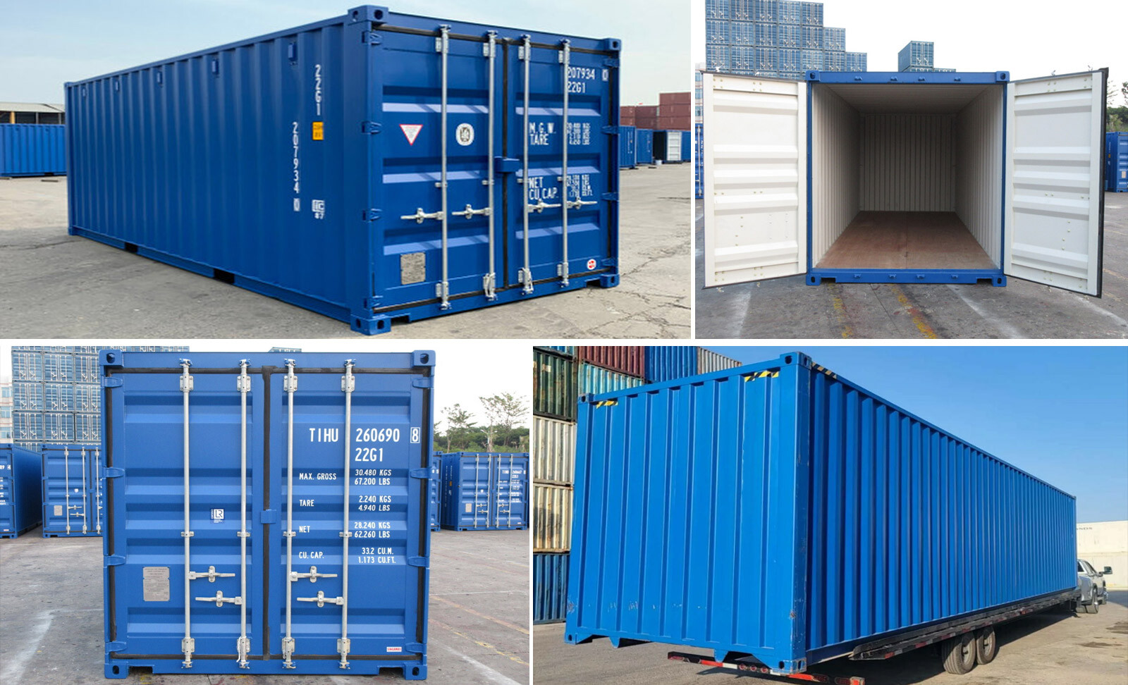 20' New Containers (One Trip) 20' New Containers (One Trip)