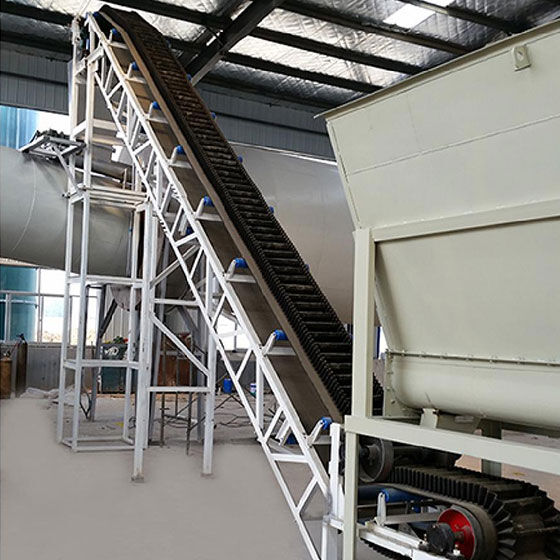 Конвейер с большим наклоном