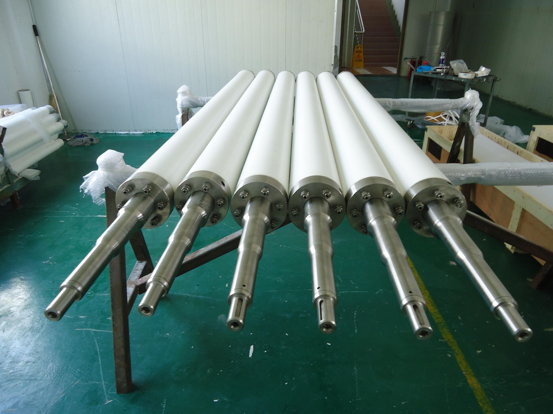 Rodillo erámico de fundición de acero