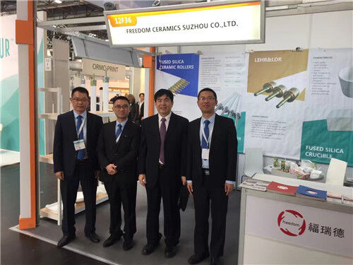 Freedom Ceramics participó en Glasstech 2018 en Dusseldorf