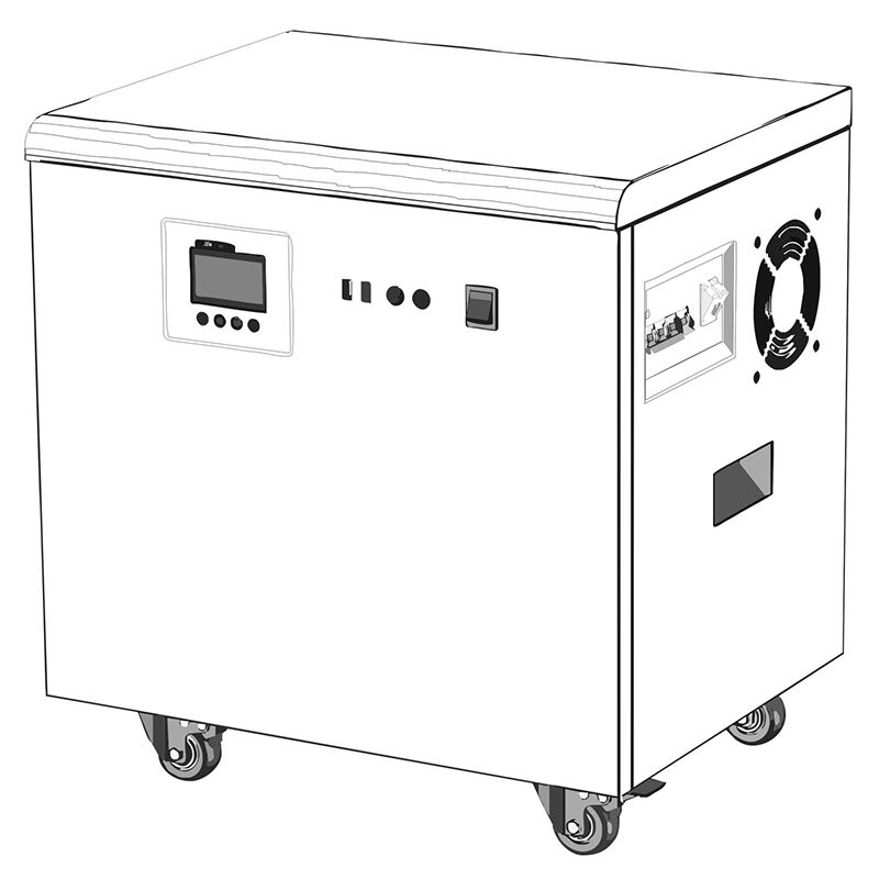 MPPT太阳能储能电站 逆变器3000w 5000w