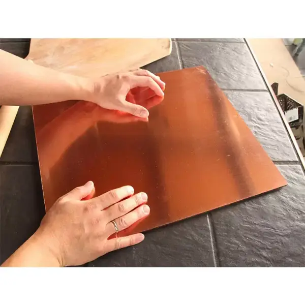 Zerobegin T2 Copper Sheet High Purity Foil Panel Practical Industry Supply,Strong Conductivity,99.9% Pure Cu Metal Plates,1mm30mm1000mm 