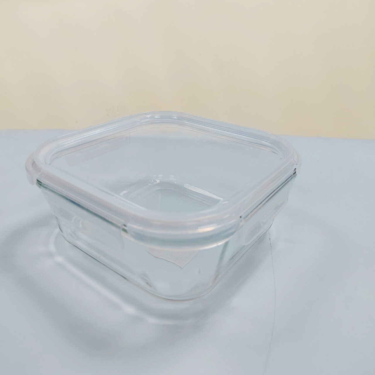 方形钢化玻璃食品容器(11oz, 18oz, 41oz)