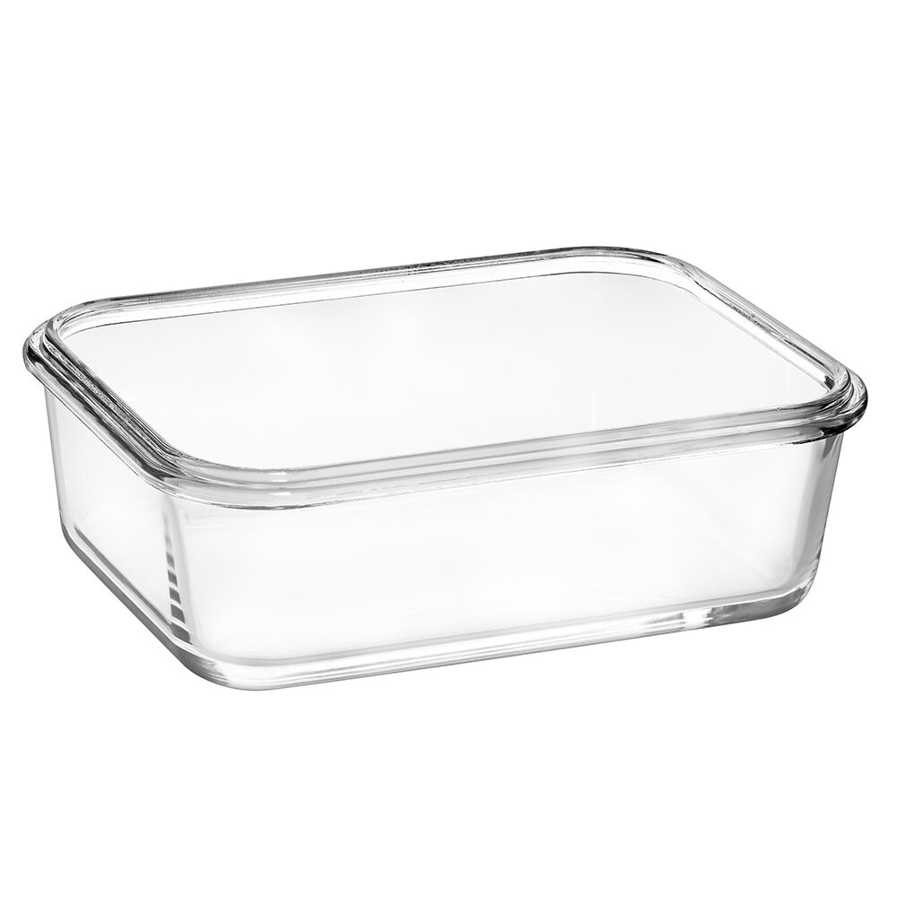 长方形钢化玻璃食品容器(13oz, 22oz, 35oz, 51oz)