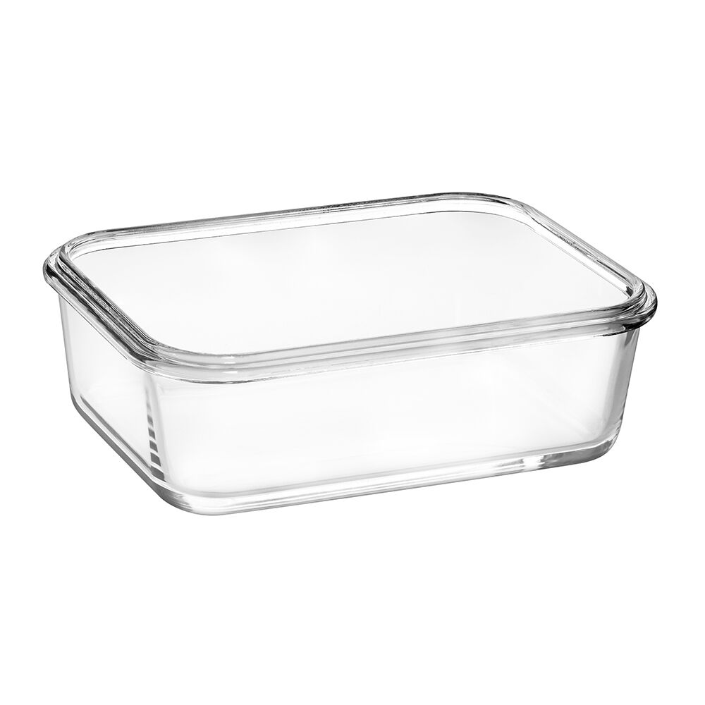 长方形钢化玻璃食品容器(13oz, 22oz, 35oz, 51oz)