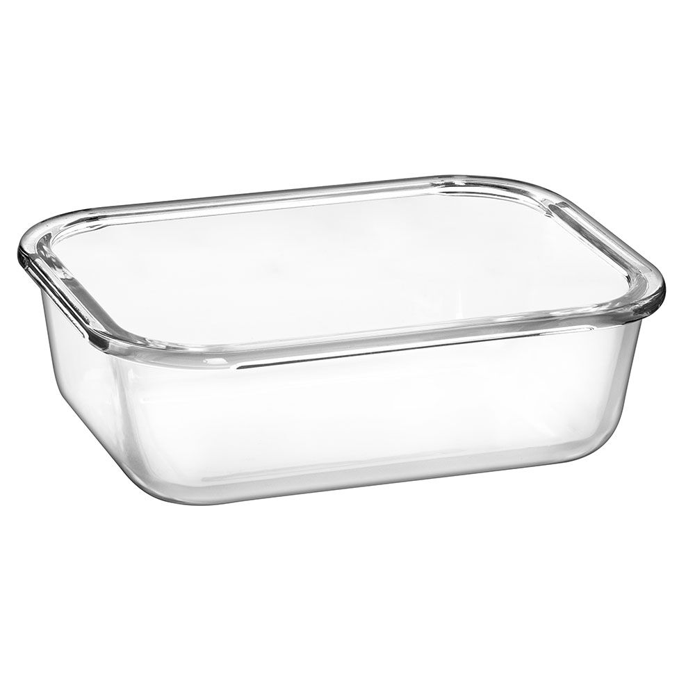 长方形钢化玻璃食品容器(13oz, 22oz, 35oz, 51oz)