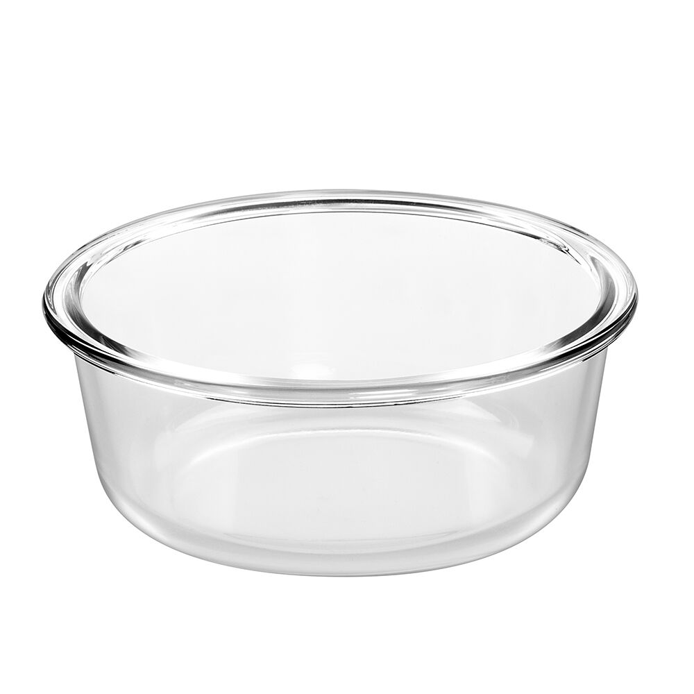 圆形钢化玻璃食品容器(7oz, 14oz, 21oz, 32oz)