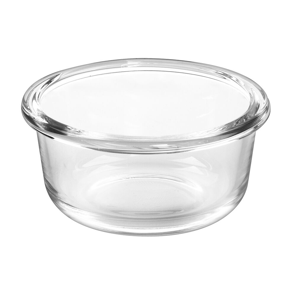 圆形钢化玻璃食品容器(7oz, 14oz, 21oz, 32oz)