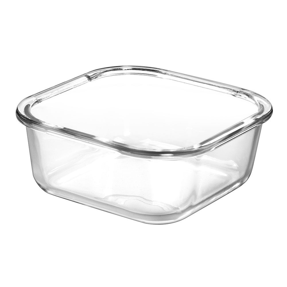 方形钢化玻璃食品容器(11oz, 18oz, 27oz)