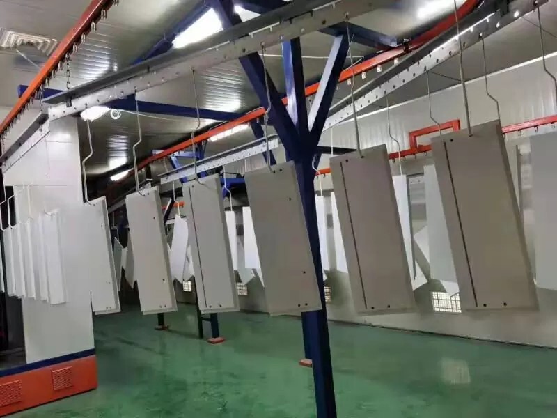 MDF 粉末喷涂流水线