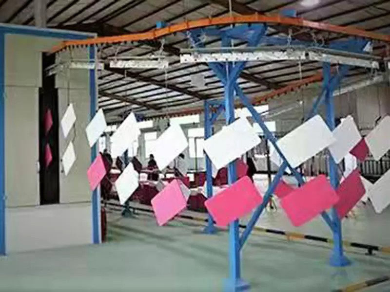 MDF 粉末喷涂流水线