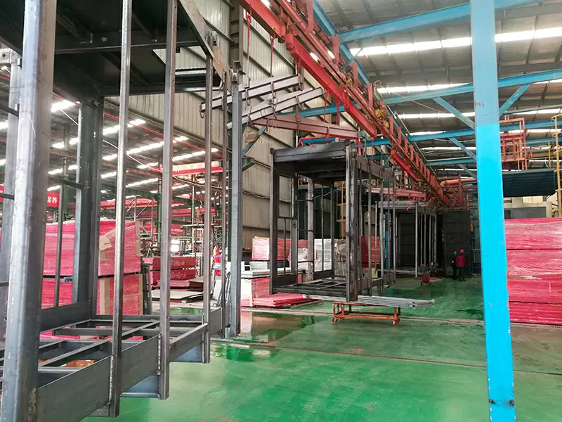 普通粉末喷涂流水线