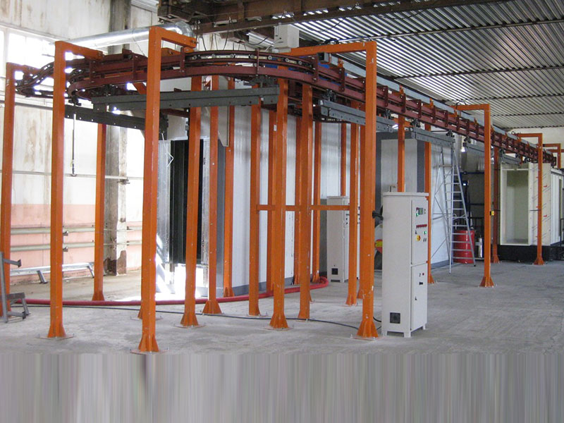 铁氟龙喷涂流水线