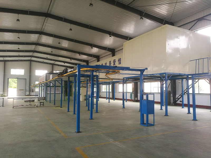 铁氟龙喷涂流水线