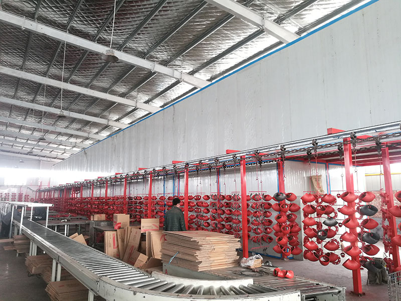 铁氟龙喷涂流水线