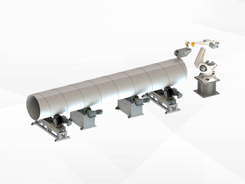 机器人焊缝打磨生产线