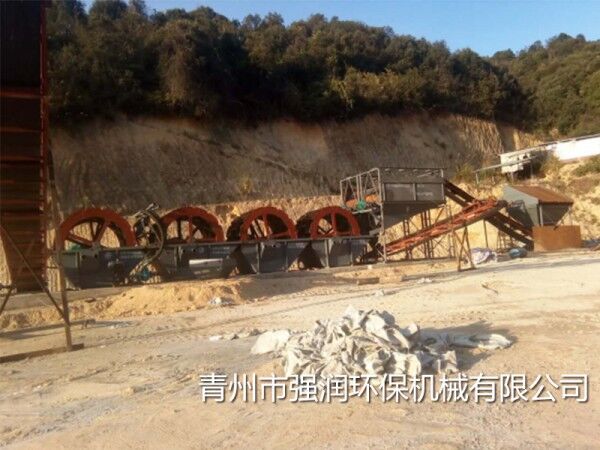 广州梅州双筛四洗水洗沙现场