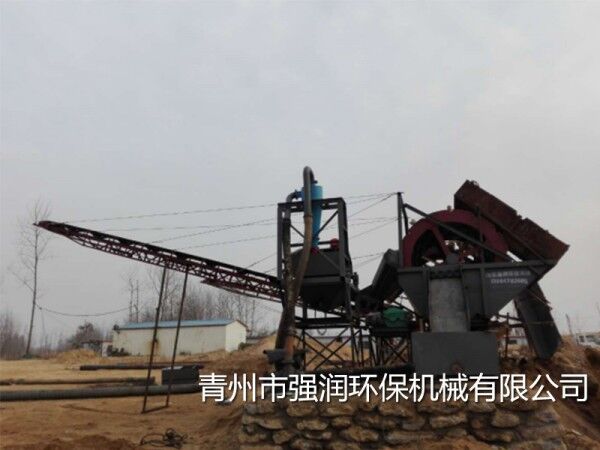 江苏东海自抽水洗加细沙回收机现场 江苏东海自抽水洗加细沙回收机现场
