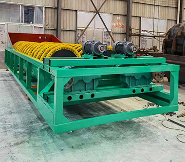 洗沙机生产前的准备工作