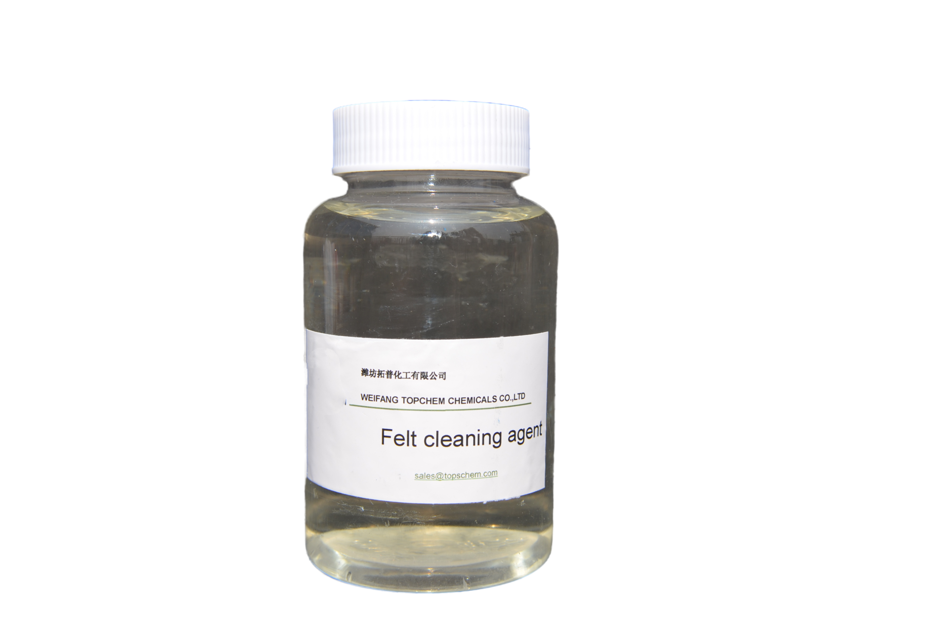 Felt cleaning agent