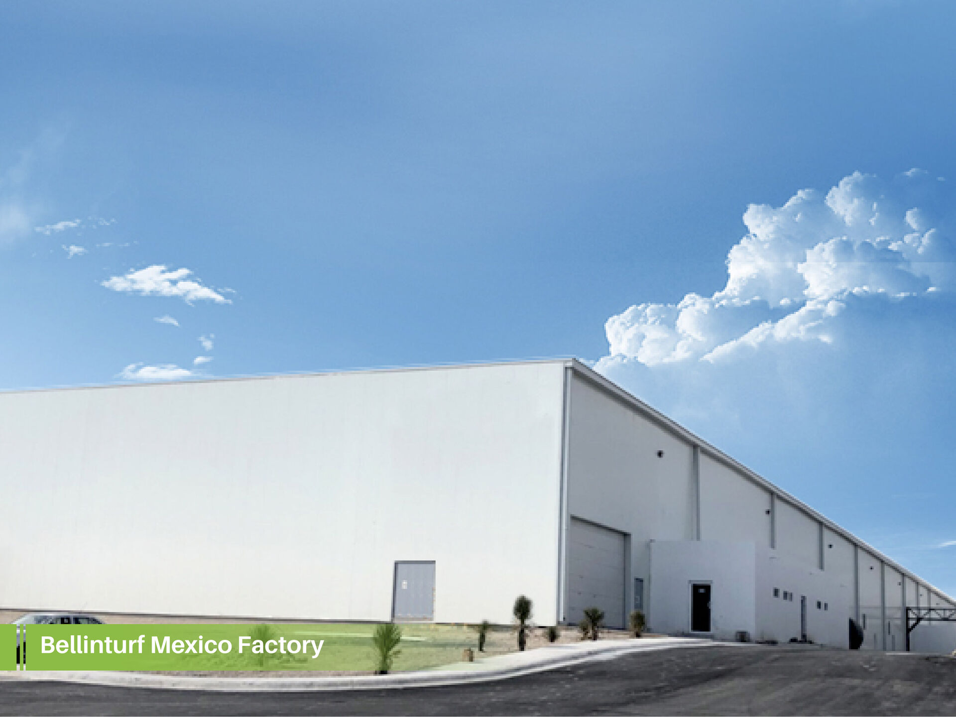 Nueva Fábrica de Bellinturf en México - ¡Entrega más rápida con menor costo! Nueva Fábrica de Bellinturf en México - ¡Entrega más rápida con menor costo!