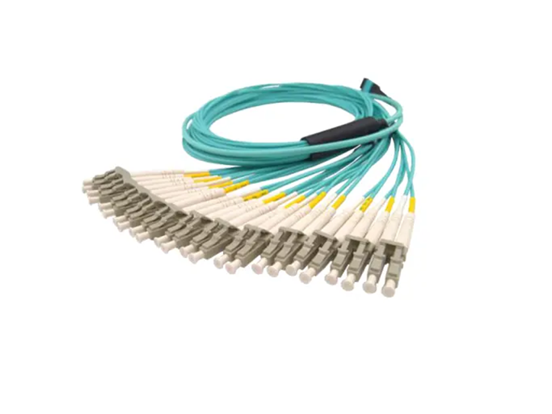 24 f.o MTP(F)-LC Hybrid OM3 Cable