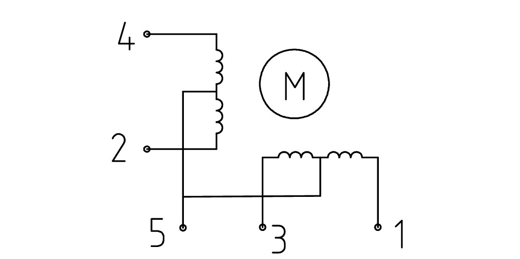 wiring of 35BYJ412 stepper motor 