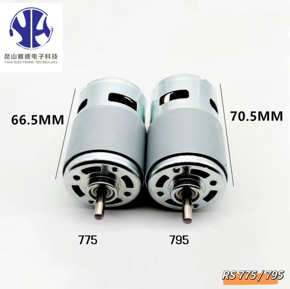 工厂热销定制 RS795 电机 Dc 迷你有刷电机，用于家电和汽车零件