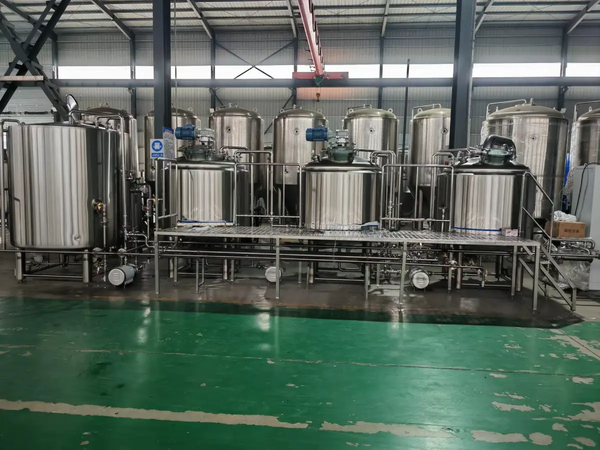 Complete 600L brewery for sales