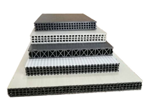 Недорогая пластиковая ПП/ПВХ полая строительная опалубка, строительный шаблон, машина для изготовления переработанных полипропиленовых материалов, благоприятная для окружающей среды