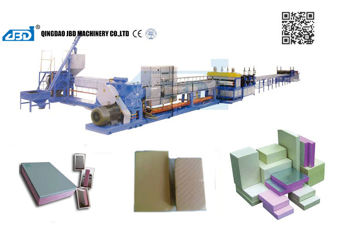 Экструзионная линия по производству теплоизоляционных пенопластовых плит XPS