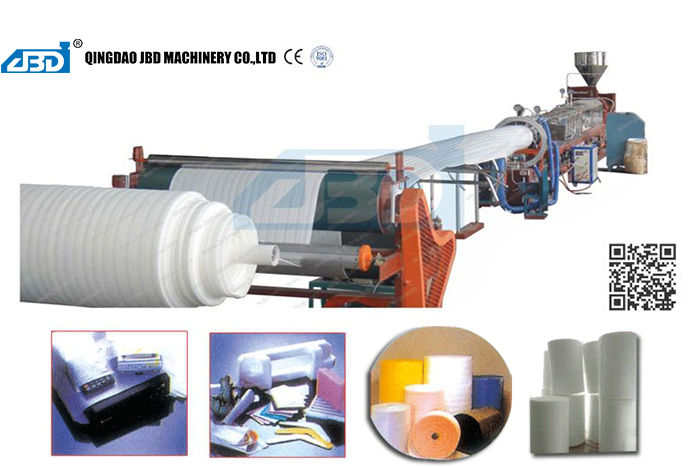 Линия по производству вспененного листа/пленки EPE