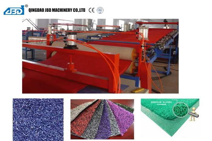 Линия по производству ковров/циновок из ПВХ