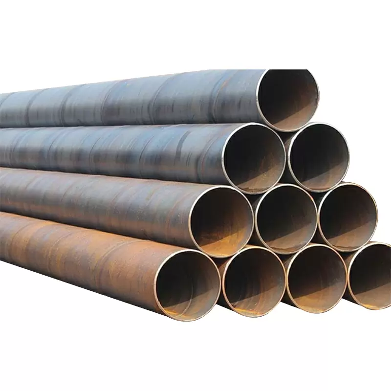 Venda imperdível tubo de aço espiral de grande diâmetro 219-2420 mm em estoque tubo de aço carbono soldado tubo de aço SSAW