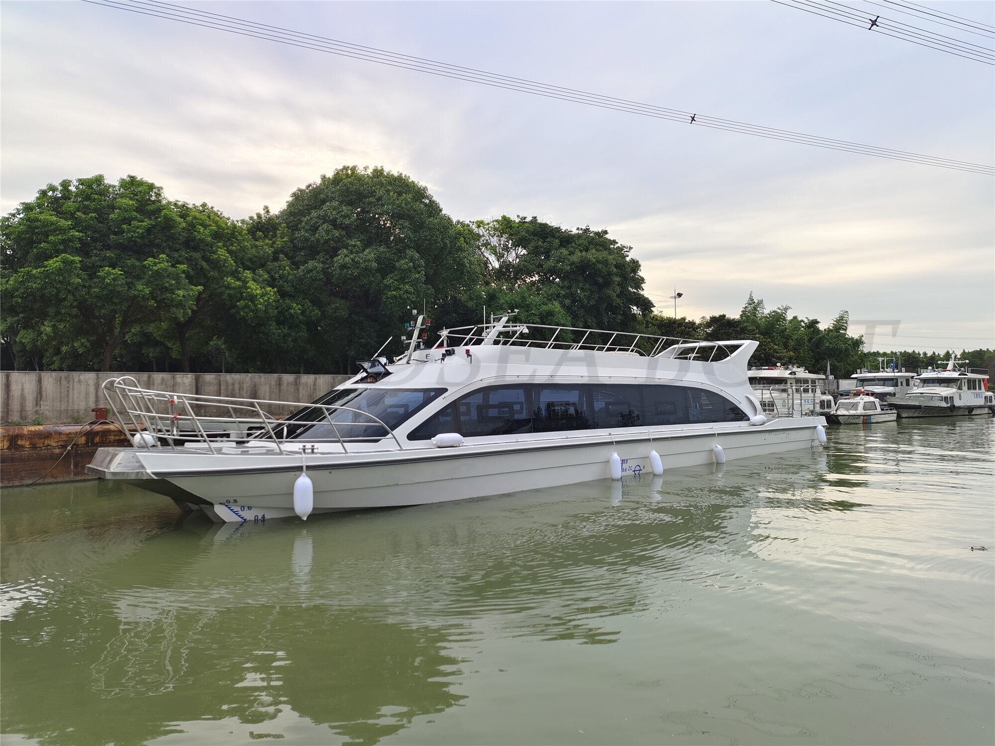 Grandsea 22m FRP 100persons Diesel Inboard Sea Coastal Sea Fast Speed Passenger Boat for sale