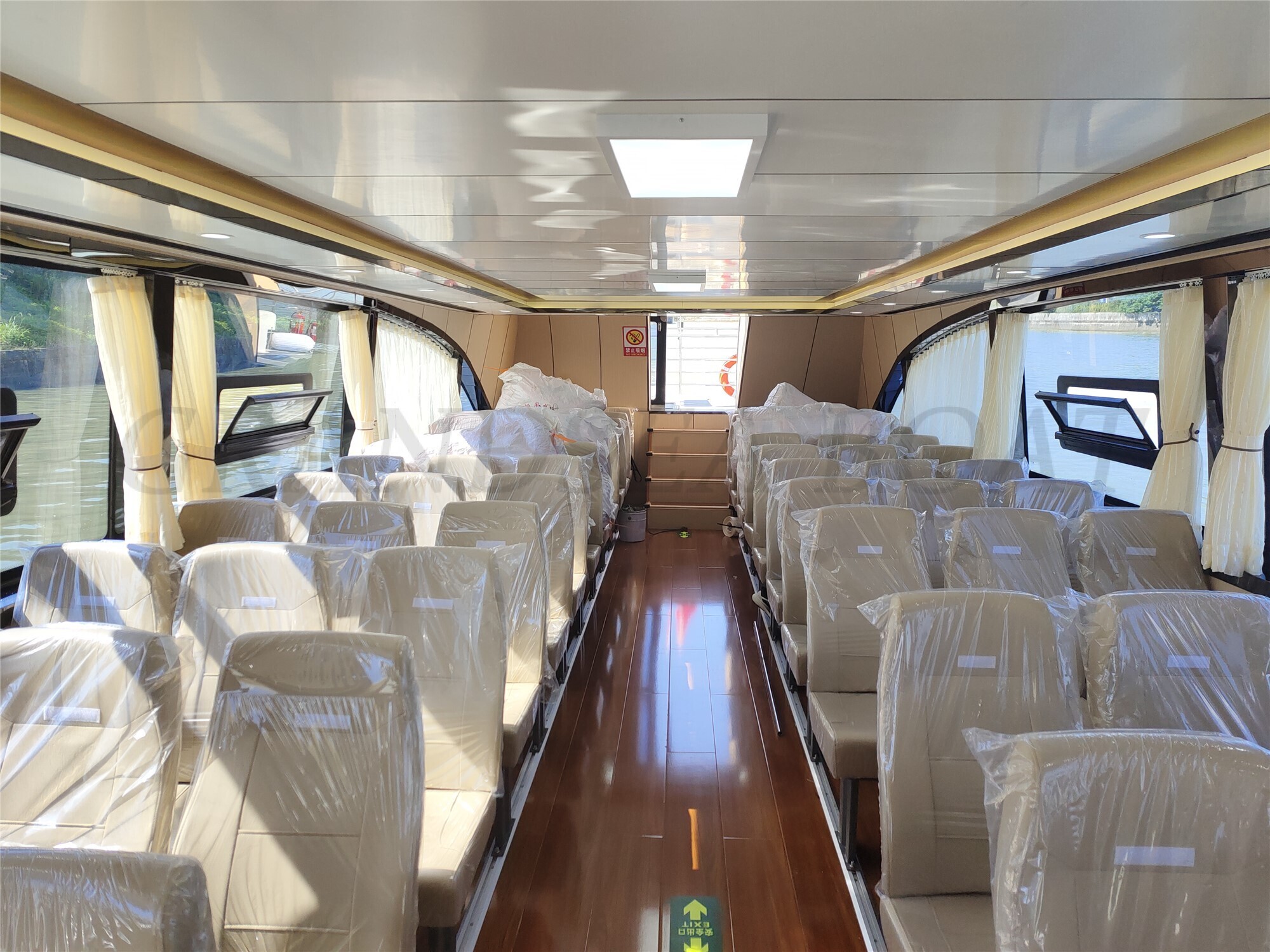 Grandsea 22m FRP 100persons Diesel Inboard Sea Coastal Sea Fast Speed Passenger Boat for sale