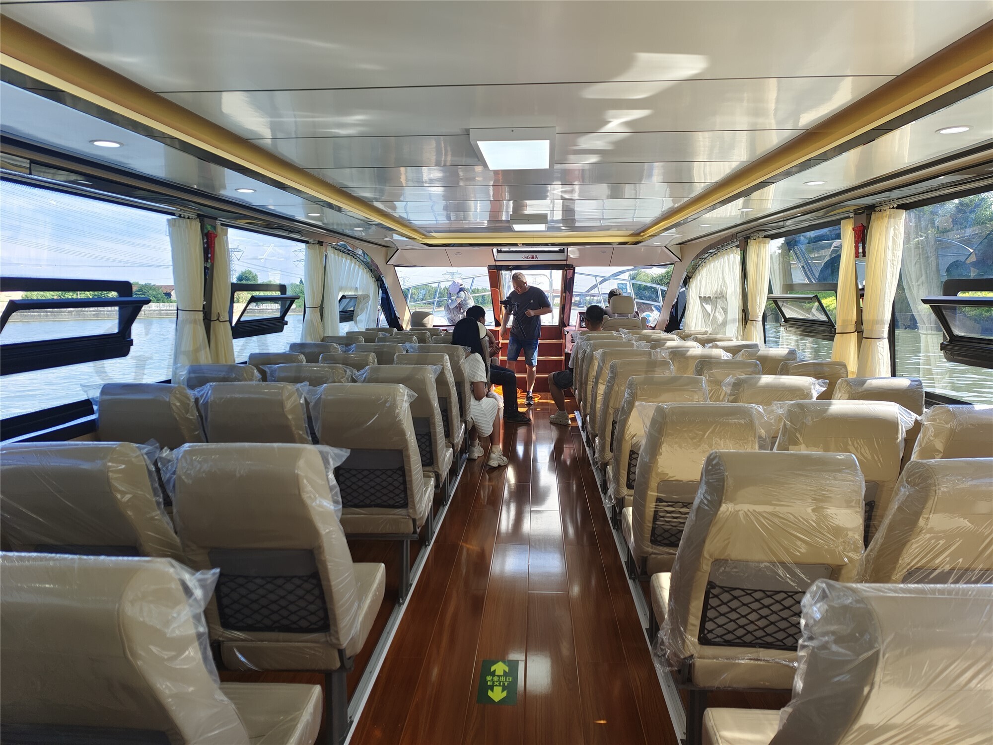 Grandsea 22m FRP 100persons Diesel Inboard Sea Coastal Sea Fast Speed Passenger Boat for sale