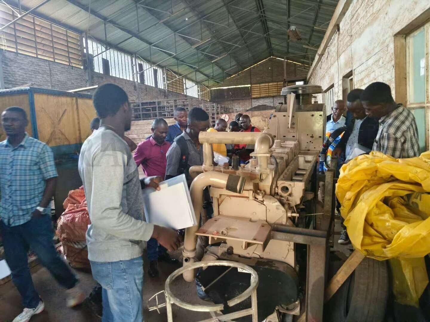 In site training in Congo DR