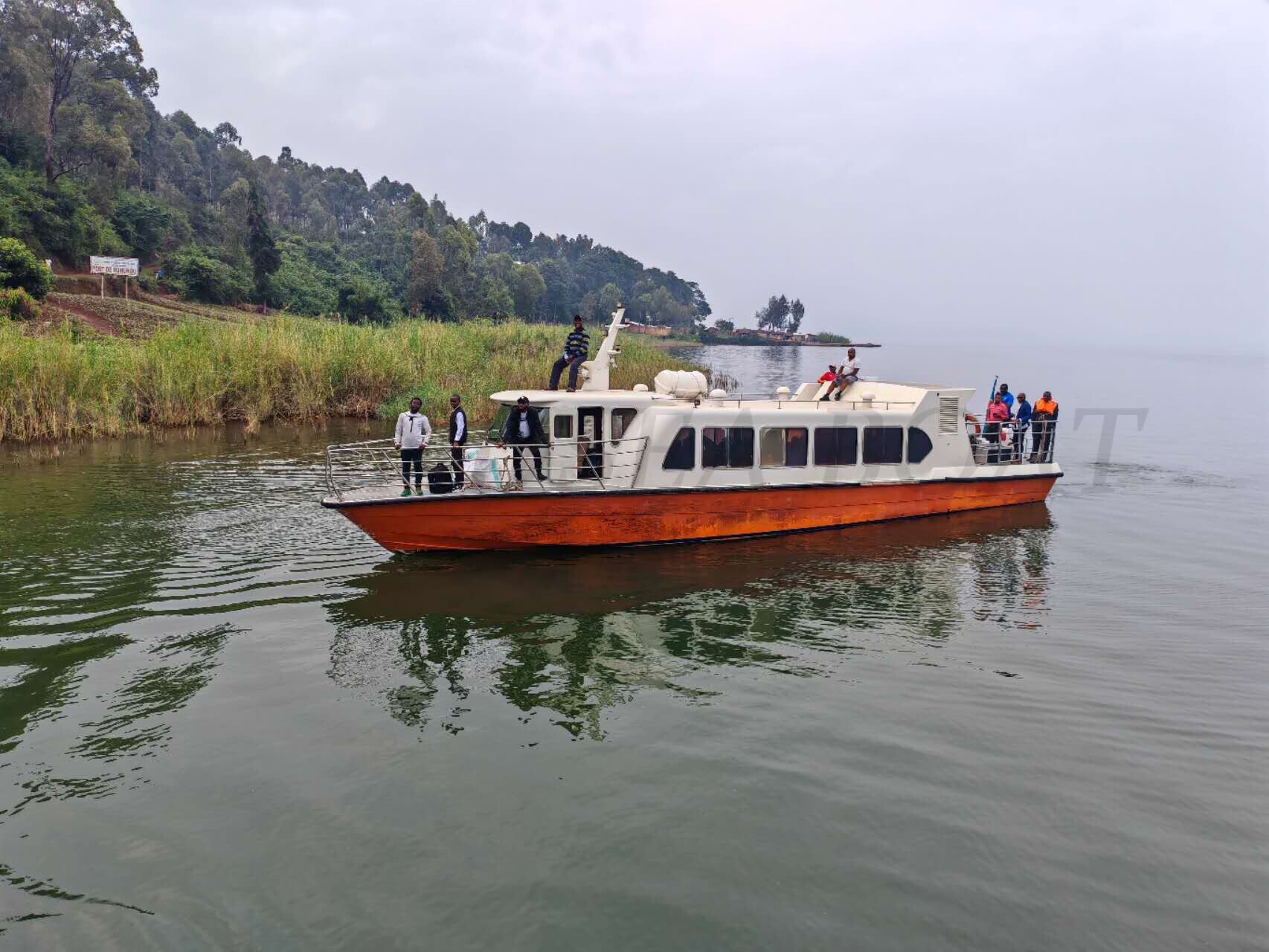 4units Passenger Ferry Boats Service at Kivu lake