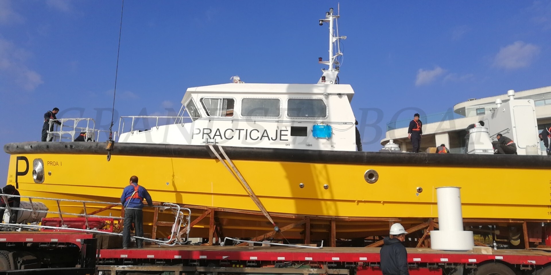 21m Pilot Boat Service at Buenos Aires Port Argentina 
