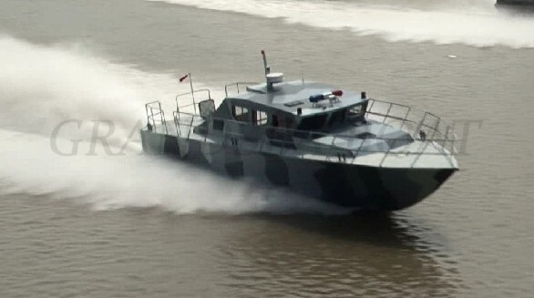 18m 62knots Patrol Boat Service at Indonesia. 