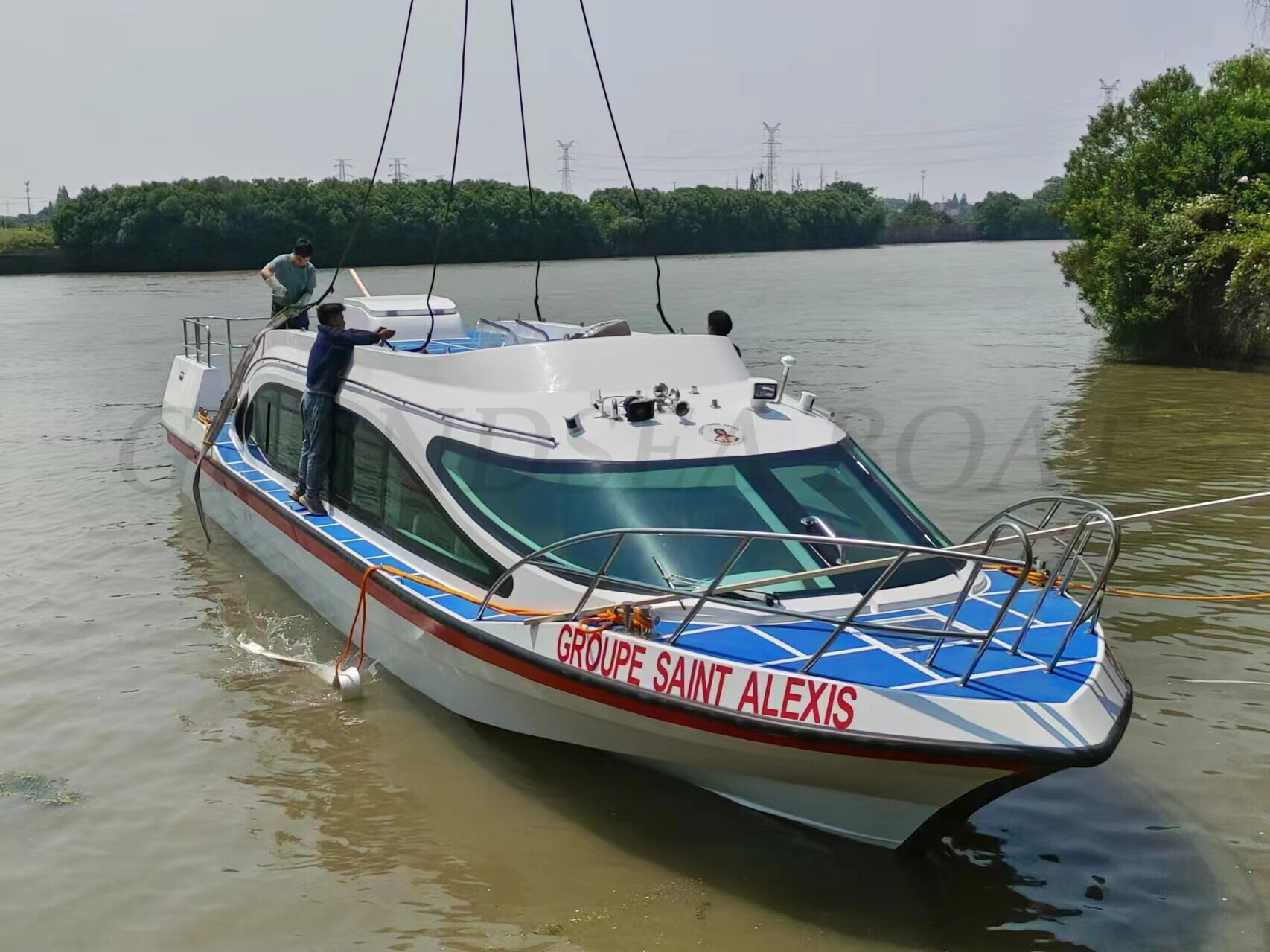 15.8m Passenger Ferry Boat in Congo