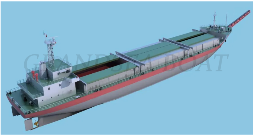 Why do seagoing ships have a single engine and a single propeller, while river ships have two engines and two propellers?