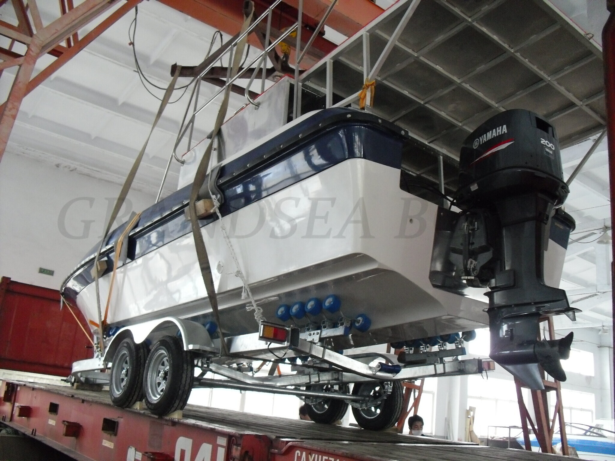 1unit Parasailing Boat Shipped to Japan 