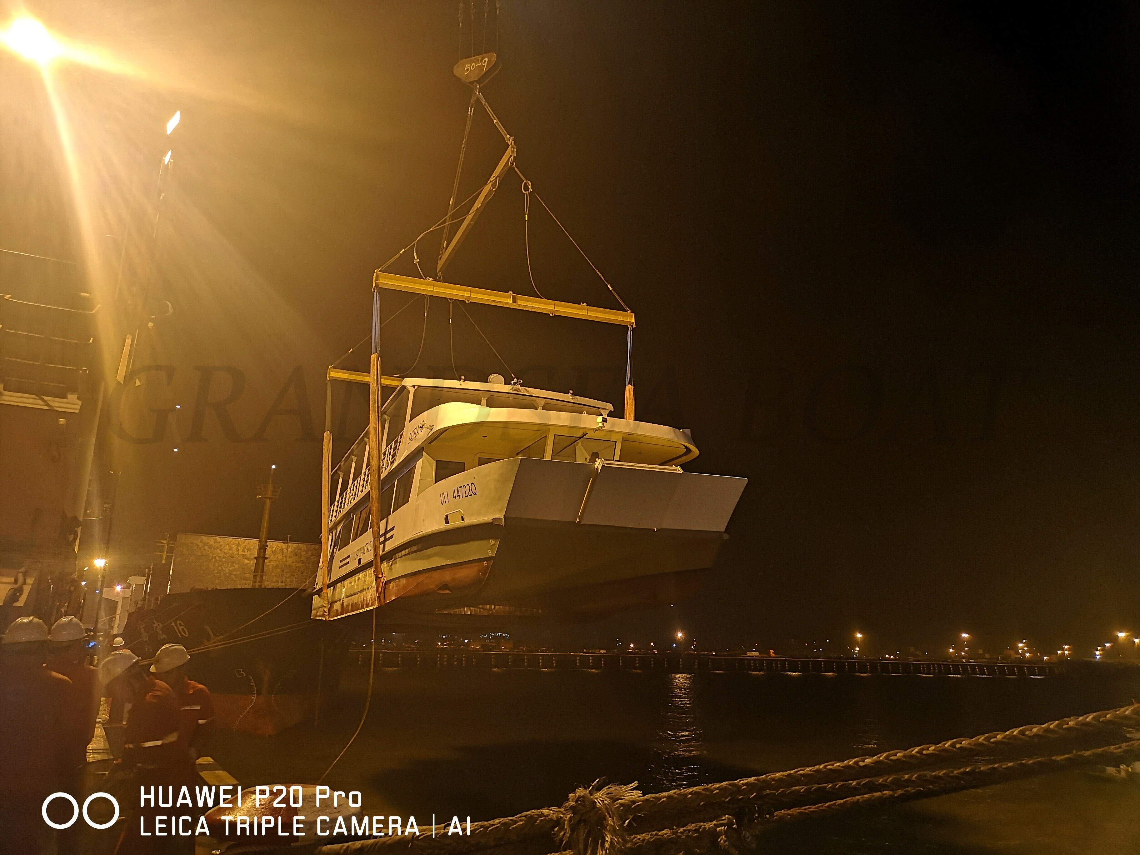 22m Catamaran Passenger Ferry Boat Shipped to Papua New Guinea. 