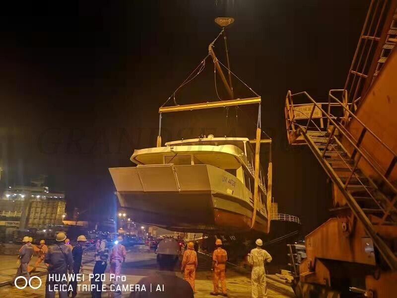 22m Catamaran Passenger Ferry Boat Shipped to Papua New Guinea. 